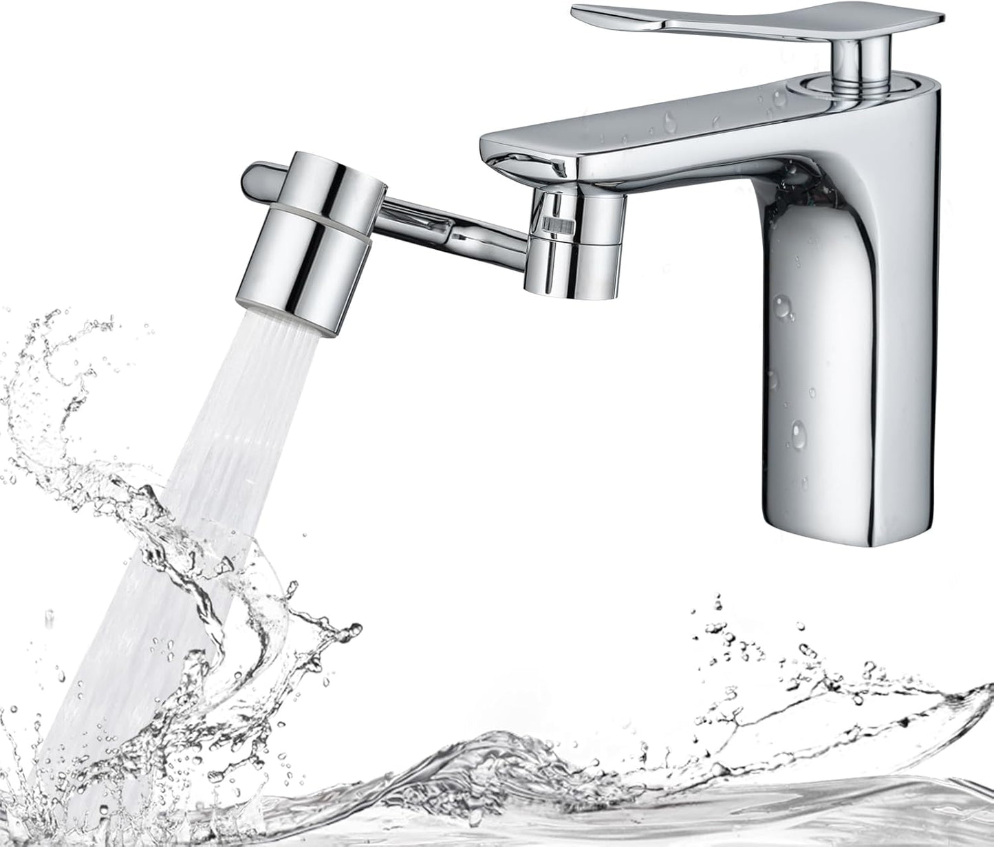 Extensión Flexible de Grifo Universal 360° | Para Baño y Cocina ✅