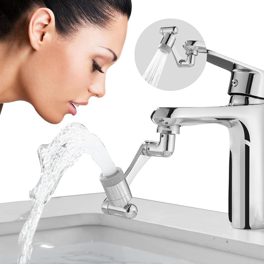 Extensión Flexible de Grifo Universal 360° | Para Baño y Cocina ✅