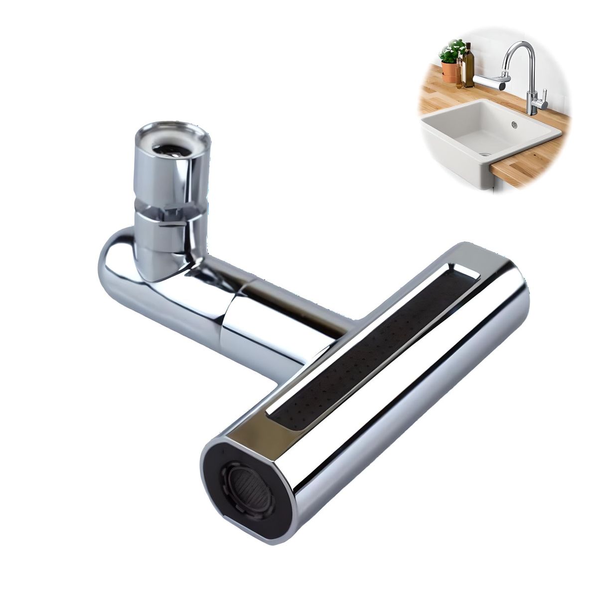 Cabezal de Grifo 4 en 1 ✅ | Multifunctional Universal Shower ®